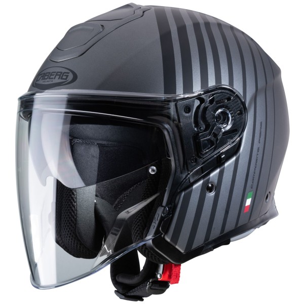 Caberg Casco Flyon Bakari, fucile opaco/nero