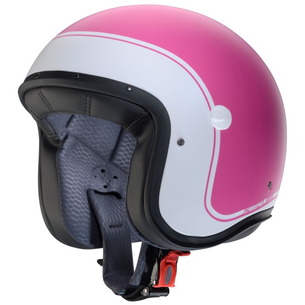 Casco Caberg Freeride X Imola fucsia opaco/bianco