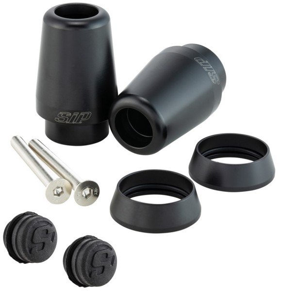 Contrappesi manubrio per Vespa GTS/​GTS Super/​GTV/​GT 60/​GT/​GT L 125-300ccm, destra/sinistra, neri