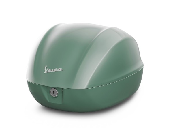 Baule posteriore Vespa 32 L verde lucido V33 senza schienale