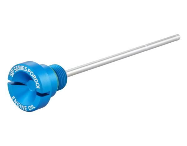 Tappo di rifornimento olio motore per Vespa LX/S 3V i.e. 125-150ccm 4T AC, blu opaco