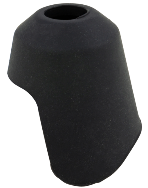 Specchio in gomma, sinistro per Vespa Primavera/​Sprint 50-150ccm 2T/​4T AC, nero