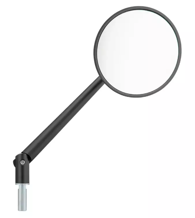 Specchio standard per Vespa, filettatura destra, nero opaco