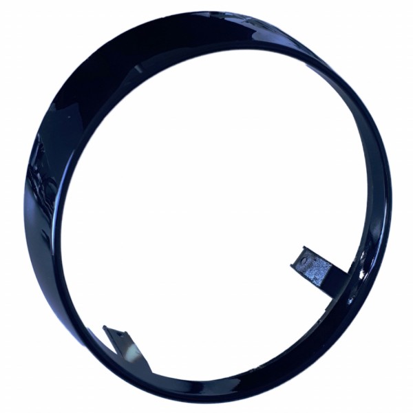 Anello faro cornice faro Vespa GTS 2019 - Nero lucido