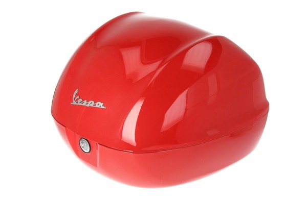 Baule posteriore Vespa 32 L rosso lucido 894 senza schienale