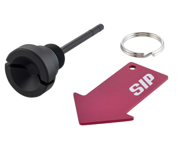 Tappo di riempimento olio motore per Vespa GTS Super 125cc 4T LC Euro 3 (09-16), nero opaco