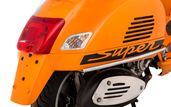 Coperchio laterale posteriore per Vespa GTS /GTS Super /GTV /GT 60, 125-300ccm, cromo