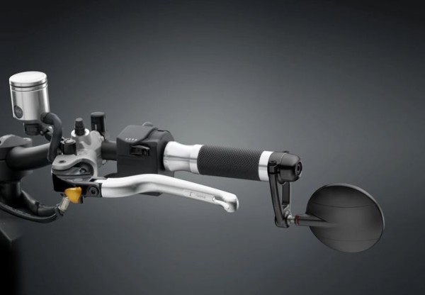 Specchietto da manubrio RIZOMA "SPY-ARM" per Vespa destra o sinistra, anodizzato nero