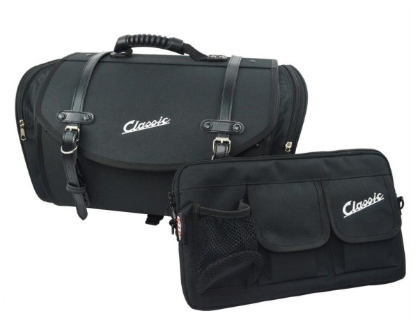 Set di borse Classic per Vespa, nere