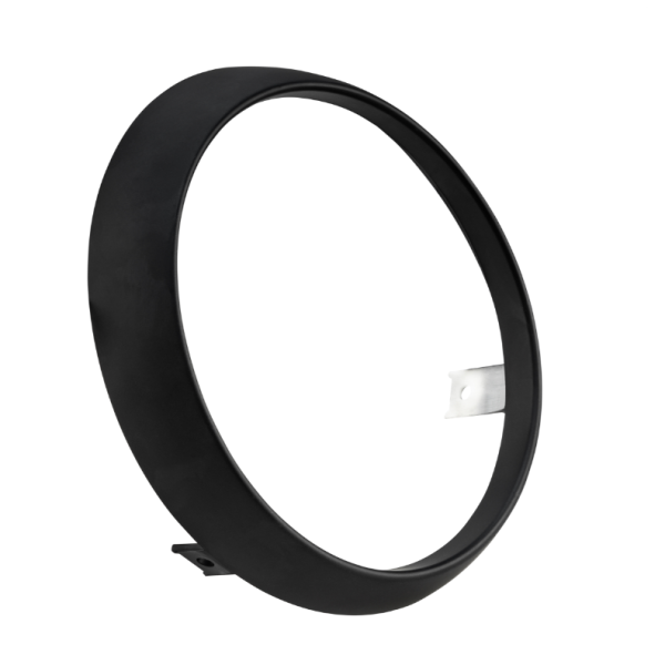 Anello lampada per Vespa Primavera /Elettrica 50-150cc 2T/4T, nero opaco