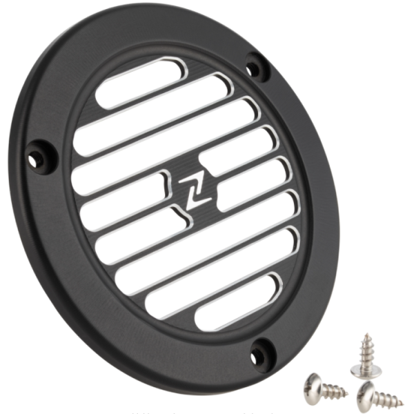 Copri ventola vintage per Vespa Primavera/​Sprint 3V i.e. 125/​150cc 4T AC, nero