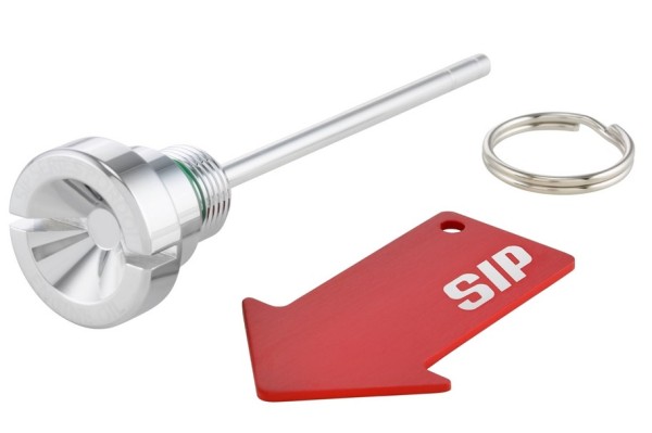 Vite riempimento olio olio motore per Vespa GTS/​GTS Super/​GTV 300ccm HPE, cromo