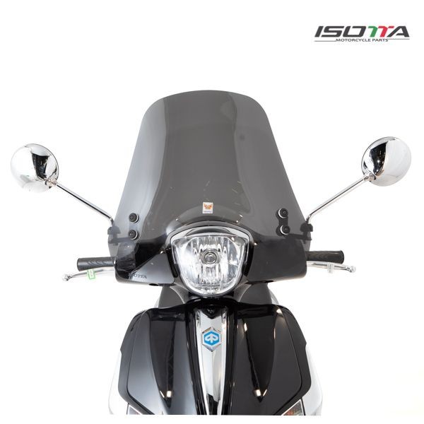Windschild hoch stark getönt für Piaggio Liberty (16-)