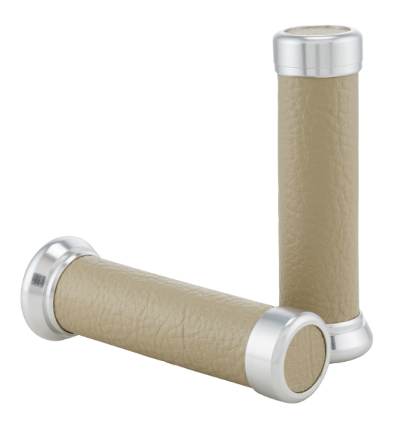 Manopole Retro Ø 24/24 mm, L 130 mm per Vespa ET2/ET4/LX/LXV/S/Primavera/Sprint 50-150ccm, beige