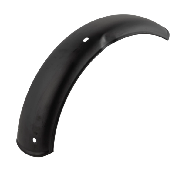 Parafango 2.0 Garelli senza staffa per Vespa PX 80-200cc, metallo nero opaco