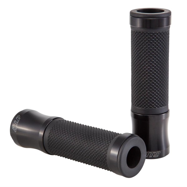 Manopole SIP nere lucide per Vespa ET/​LX/​LXV/​S/​Primavera/​Sprint 50-150ccm