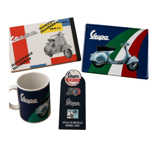 Pacchetto di gadget Vespa "Italian Classics"