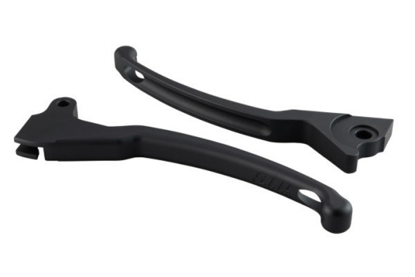 Set leva freno sportivo sinistra/destra per Vespa LX/​LXV/​S/​Primavera/​Sprint 50-150ccm, grigio opaco