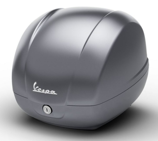 Bauletto originale 36L per Vespa GTS 125/310 e GTV 310 - grigio / titanio / 707/C