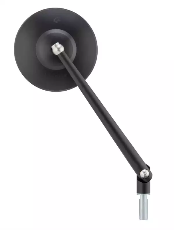 Specchio standard per Vespa, filettatura destra, nero opaco