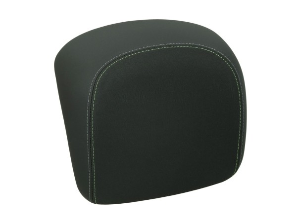 Schienale originale per bauletto Vespa GTS/GTV - nero, cuciture verdi
