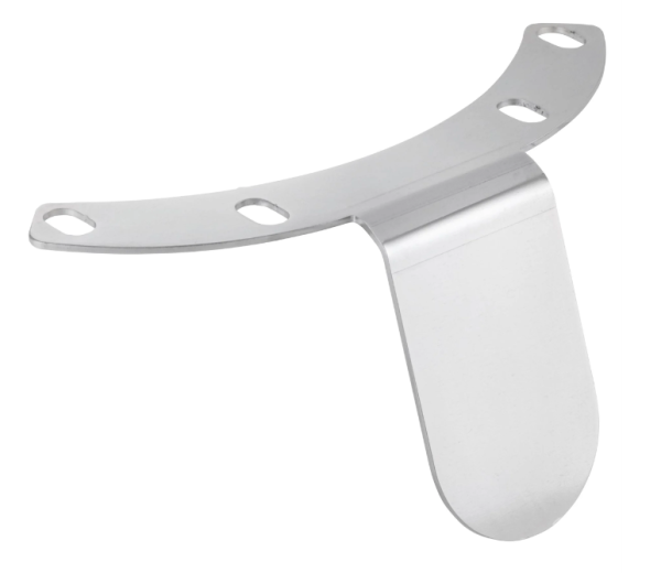 Supporto Pickerl per adesivo di ispezione austriaco per Primavera/Sprint 50-150ccm, acciaio inox lucido