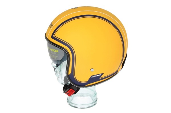 Casco Axxis Jet, Hornet SV Royal, giallo opaco