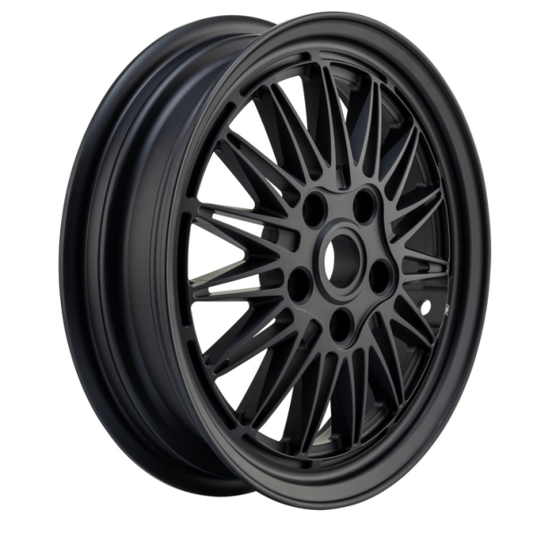 Cerchio 3 anteriore/posteriore 12" per Vespa GTS/GTS Super/GTV/GT/946 125-300ccm, nero