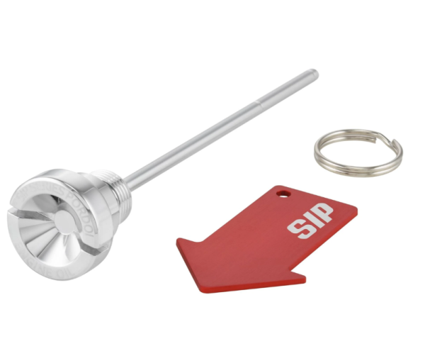 Tappo di riempimento olio motore per Vespa LX/S 3V i.e. 125-150ccm 4T AC, cromato