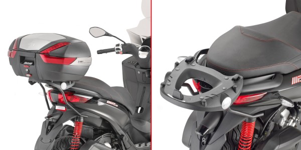 Porta bauletto per valigie Monokey per Piaggio MP3 Givi