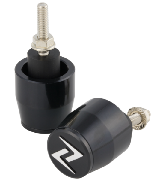 Contrappesi manubrio sinistra/destra per Vespa Primavera/​Sprint/​ET/​LX/​LXV/​S, nero