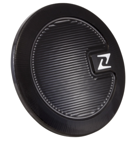 Parapolvere tamburo freno/mozzo ruota anteriore per Vespa, nero