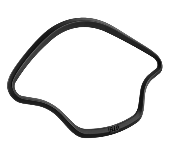 Anello decorativo tachimetro per Vespa Primavera/Sprint/Elettrica 50-150ccm 2T/4T AC, nero opaco