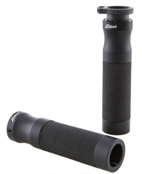 Manopole ZELIONI per Vespa GTS/​GTS Super/​GT/​GT L 125-300ccm, nero opaco