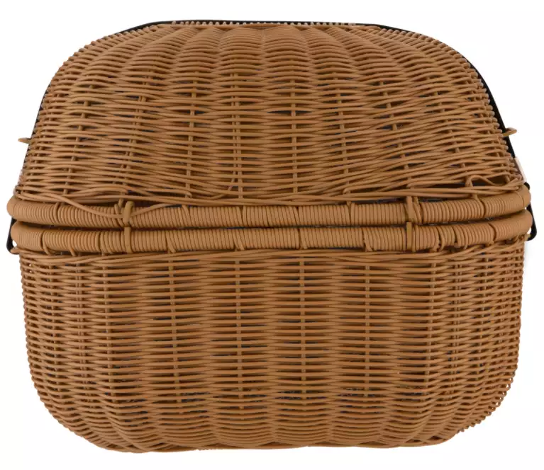 Cestino portabagagli Classic per Vespa, marrone