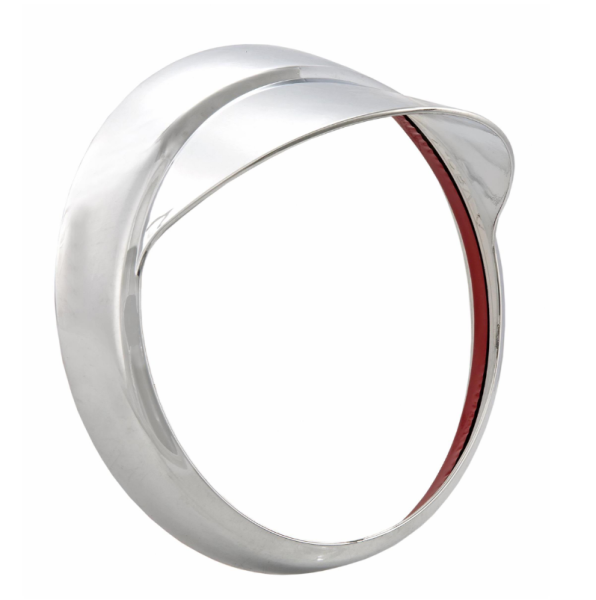 Anello lampada con paralume per Vespa GTV /GT 60 125-300ccm, cromo