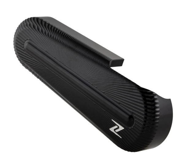 Copriforcellone ZELIONI 3D per Vespa, anodizzato nero