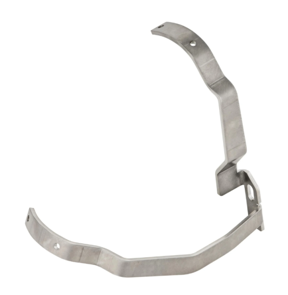 Porta parafango 2.0 Garelli per Vespa PX 80-200ccm, acciaio inox spazzolato