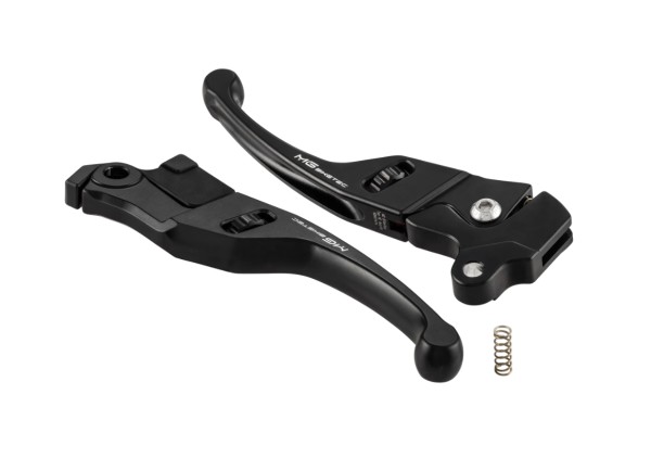 Set leve sportive freno MG Biketec nero per Vespa Primavera /​Sprint 50-150 cc 4T (24-) Euro5+