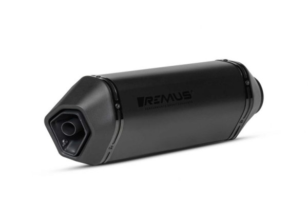 Scarico sportivo Remus "Notte" Black Edition per Vespa GTS/​GTS Super/​GTV 300ccm HPE (`20-) Euro 5