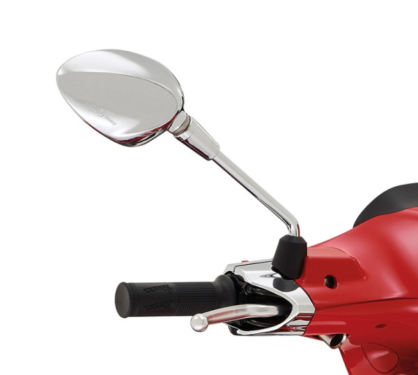 Specchio destro cromato per Vespa Sprint 50-150ccm 2T/​4T