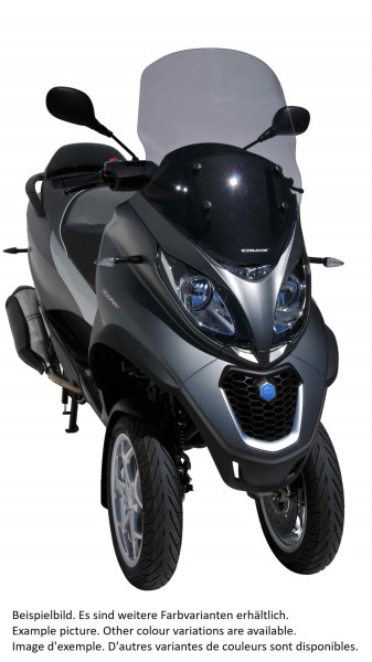 Parabrezza ERMAX Touring per Piaggio MP3 400 HPE (-22), colorato