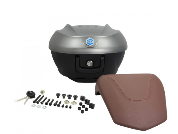 Bauletto 36L per Beverly Originale Piaggio - GRIGIO DUST 785/A