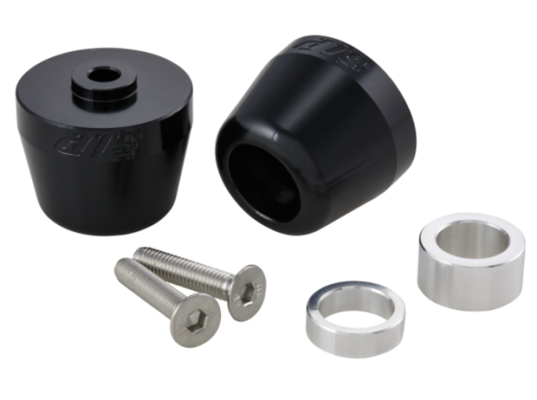 Contrappesi manubrio sinistra/destra per Vespa Primavera/​Sprint/​ET/​LX/​LXV/​S, nero