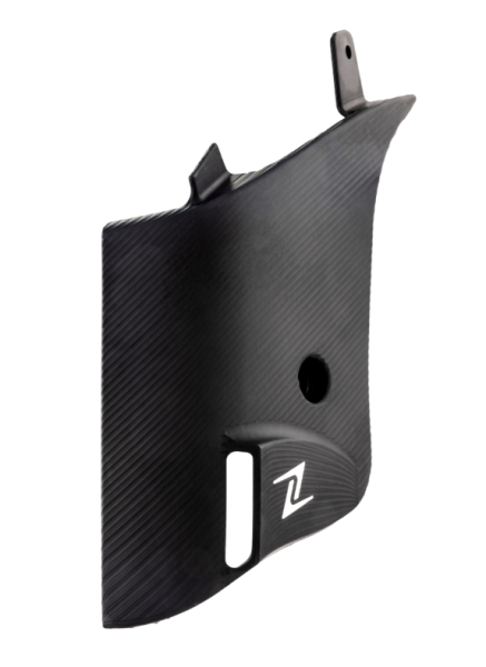 Carenatura forcella ZELIONI per Vespa GTS/GTS Super/GTV/GT 60/GT/GT L 125-300ccm, nero opaco