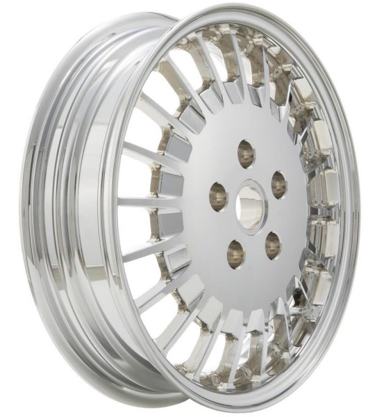 Cerchio anteriore/posteriore per Vespa GTS/​GTS Super/​GTV/​GT 60/​GT/​GT L/​946 125-300ccm, cromato