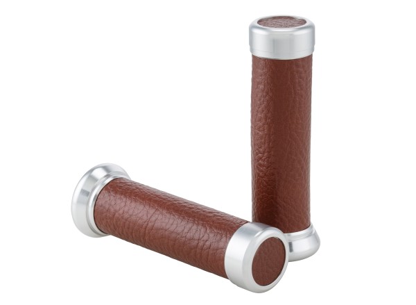 Manopole Retro tobacco brown per Vespa ET/LX/LXV/S/Primavera/Sprint 50-150ccm