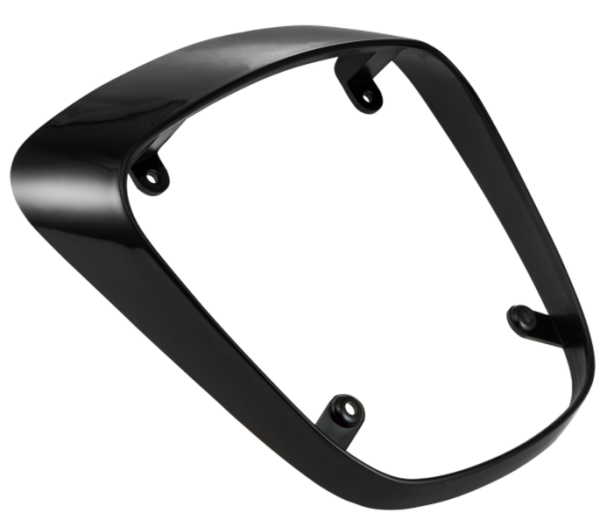 Cornice fanale posteriore per Vespa Primavera/​Sprint 50-150ccm ('18-), nero lucido