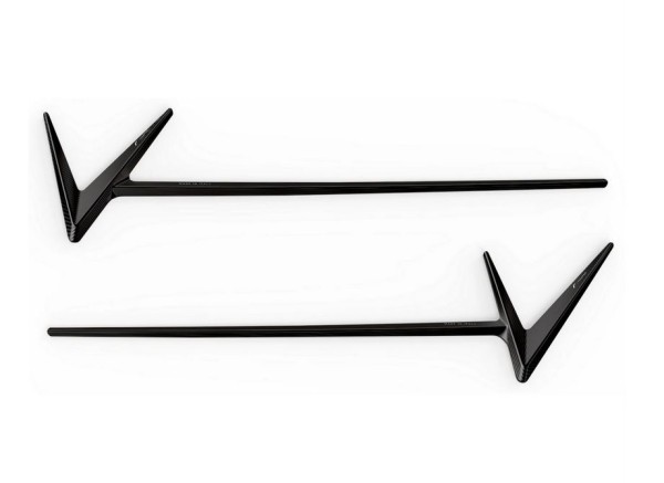 Scritta laterale RIZOMA per Vespa Primavera/Sprint/Elettrica, nero