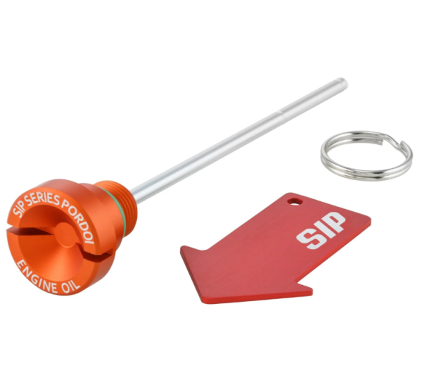 Tappo di riempimento olio motore per Vespa LX/S 3V i.e. 125-150ccm 4T AC, arancione opaco